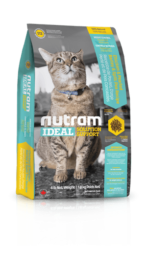 Nutram hrana za odrasle mačke Ideal Weight Control Cat, 6,8kg - odprta embalaža