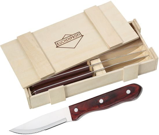 Küchenprofi noži za zrezke, 6 delni