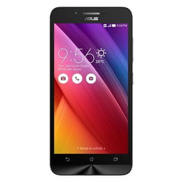 ASUS GSM telefon Zenfone Go 16GB, črn (ZC500TG)