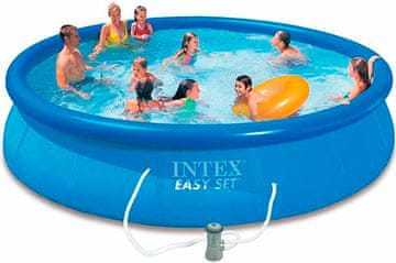 Intex bazen Easy Set, 457 X 84 cm, s kartušno črpalko - odprta embalaža