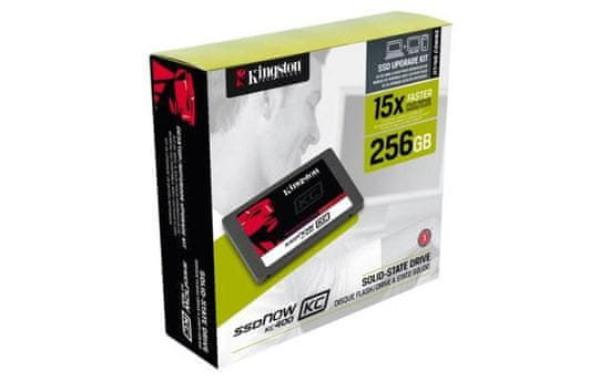 Kingston SSD 256 GB KC400, upgrade kit