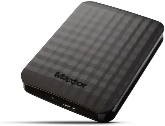 Maxtor zunanji trdi disk M3 Portable 3TB, črn (STSHX-M301TCBM)