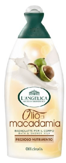 L'Angelica gel za prhanje in kopel Officinalis, makadamija, 500 ml