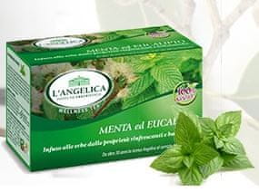 L'Angelica zeliščni čaj poprova meta in evkaliptus, 15 vrečk