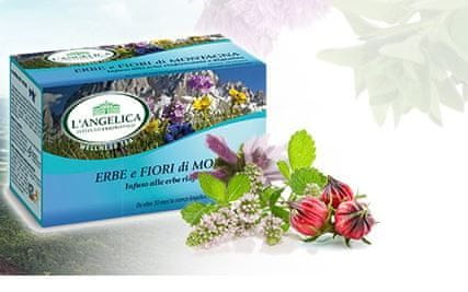 L'Angelica zeliščni čaj planinske rože in cvetovi, 15 vrečk