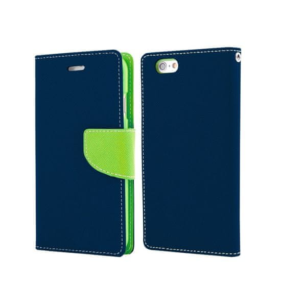 Havana preklopna torbica Fancy Diary Samsung Galaxy S7 G930, modro/zelen