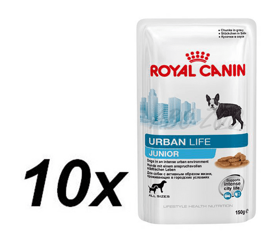 Royal Canin hrana za mlade pse vseh pasem Urban Life, 10 x 150 g