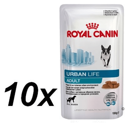 Royal Canin mokra hrana za odrasle pse Urban Life, 10 x 150 g