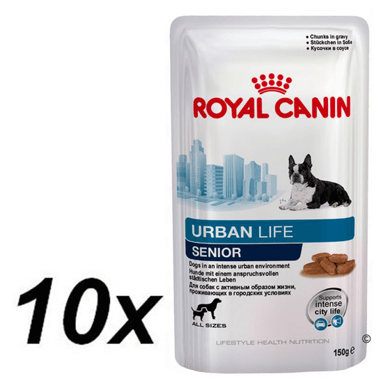Royal Canin mokra hrana za stareše pse Urban Life, 10 x 150 g