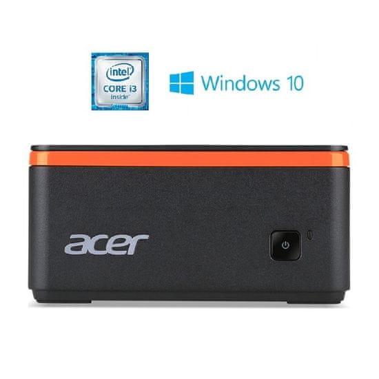 Acer mini računalnik Revo Build M2-601 i3/4GB/1TB/Dos