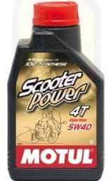 Motul olje 4T Scooter Power 5W40 1L