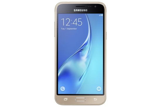 Samsung GSM telefon Galaxy J3 2016 8 GB, zlat