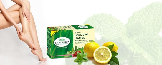 L'Angelica zeliščni čaj za utrujene noge, 20 vrečk