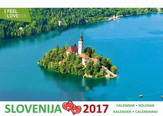 Namizni koledar Slovenija 2017