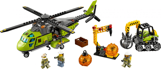 LEGO City 60123 Vulkan tovorni helikopter