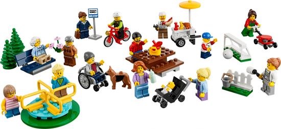 LEGO City 60134 Zabava v parku komplet z meščani