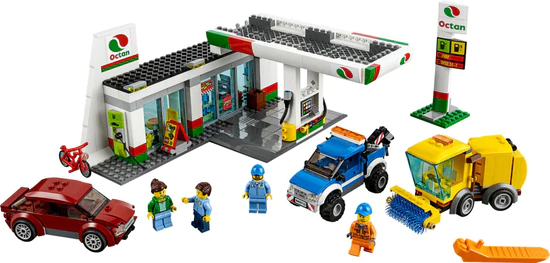 LEGO City 60132 Bencinska črpalka