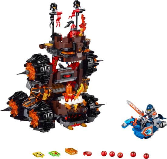 LEGO Nexo Knights 70321 Oblegovalni stroj pogube generala Magmarja