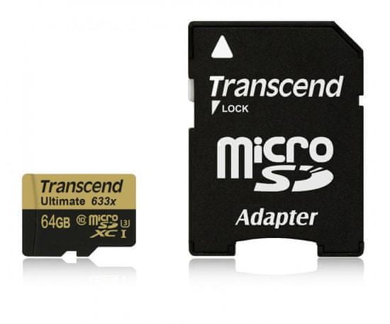 Transcend SDXC Mic 64GB 633X