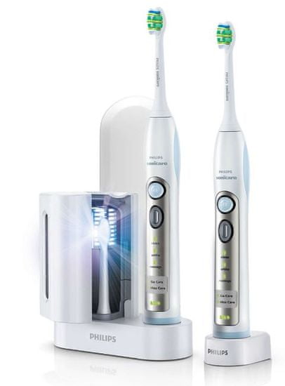 Philips Sonicare električna zobna ščetka HX6932/36 z UV čistilcem, dvojno pakiranje