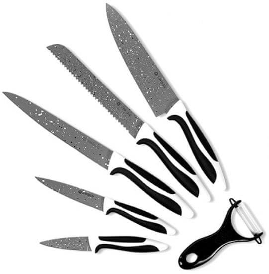 Kitchen Artist set nožev s keramičnim premazom, 6kos
