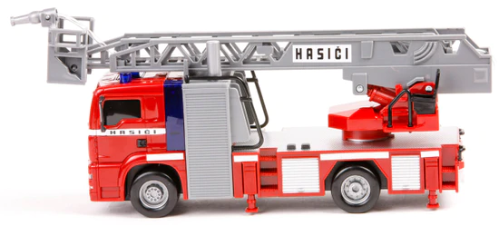 Dickie gasilski tovornjak z dvigalom, 31 cm