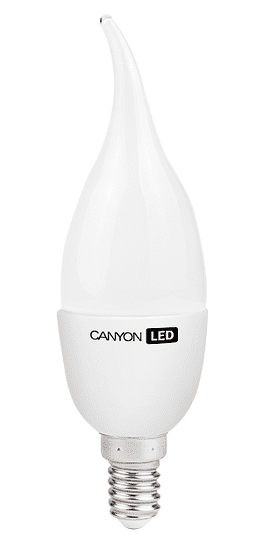 Canyon LED sijalka, 6 W, E14, BX38, 2700 K