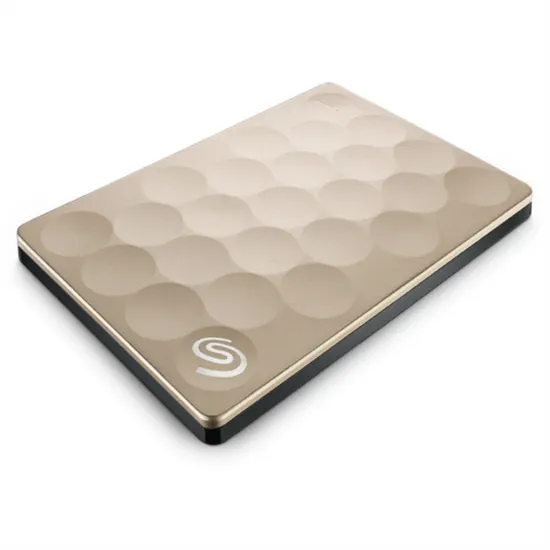 Seagate prenosni disk BackupPlus 2,5 USB 3.0, zlat, Ultra slim