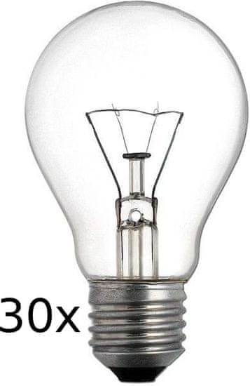 žarnica E27/60W - set 30 kosov