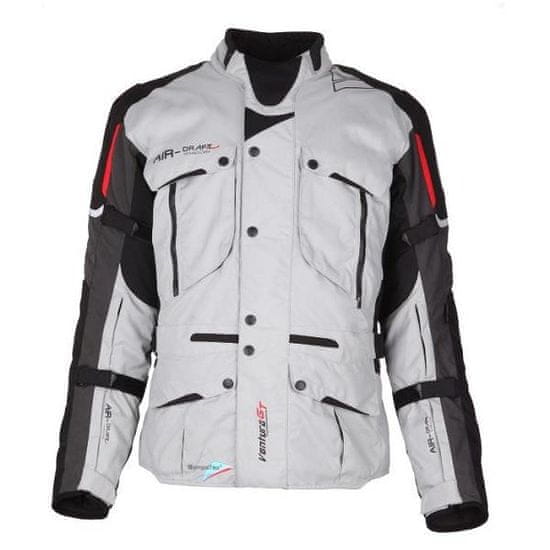 Modeka Ventura GT motoristična jakna, črna/svetlo siva