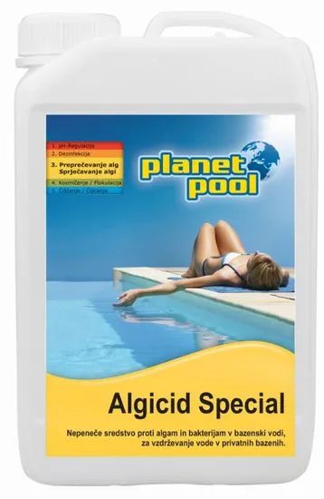 Planet Pool algicid special, 3 l, nepeneč
