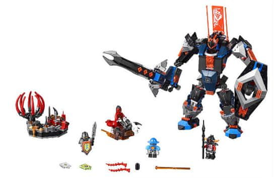 LEGO Nexo Knights 70326 Robotski oklep Črnega viteza