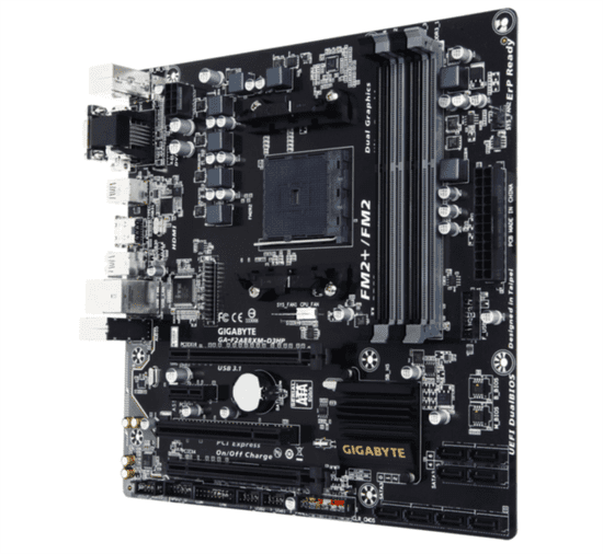 Gigabyte osnovna plošča GA-F2A88XM-D3HP, DDR3, SATA3, USB3.1, HDMI FM2+ ATX