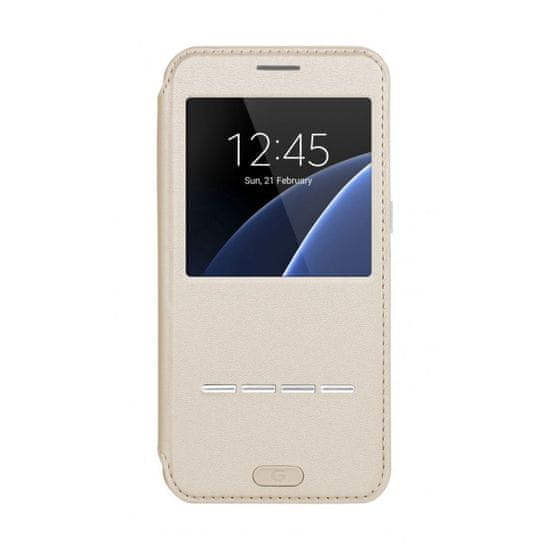 G-case preklopna torbica za Galaxy S7 G930, zlata