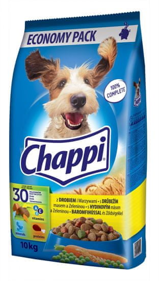 Chappi hrana za pse, piščanec, 10 kg