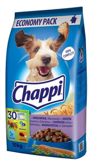 Chappi hrana za pse, govedina, 10 kg