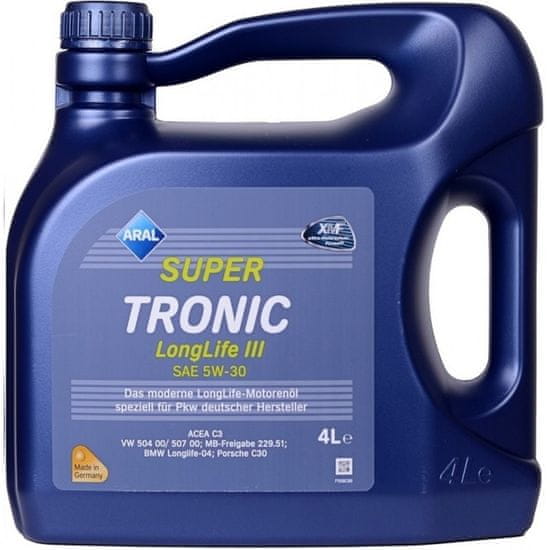 Aral olje Super Tronic LongLife III 5W30 4L