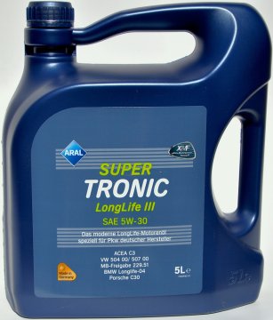 Aral olje Super Tronic LongLife III 5W30 5L