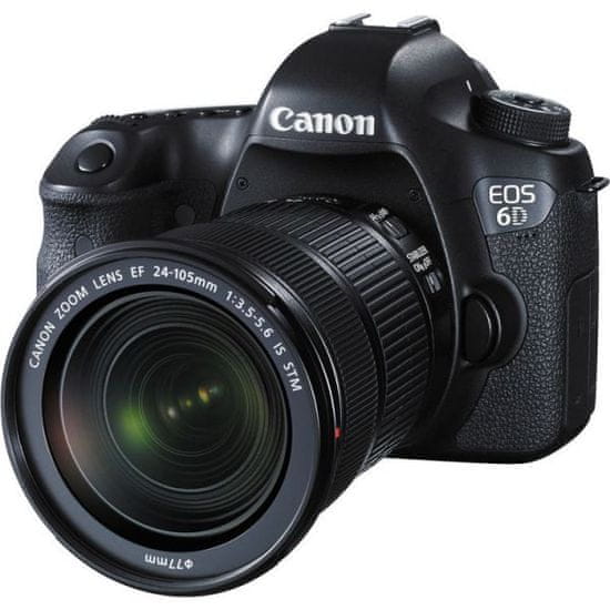 Canon digitalni fotoaparat EOS 6D + EF 24-105 IS STM - GPS/WIFI
