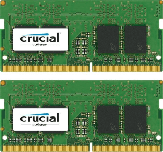 Crucial pomnilnik 16GB KIT (8GBx2) 2400 DDR4 1.2V CL17 SODIMM