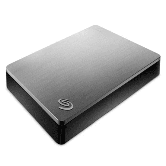 Seagate zunanji disk 4TB 2,5 USB 3.0 Backup Plus, srebrn