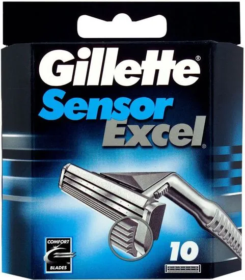 Gillette nadomestna rezila Sensor Excel, 10 kosov