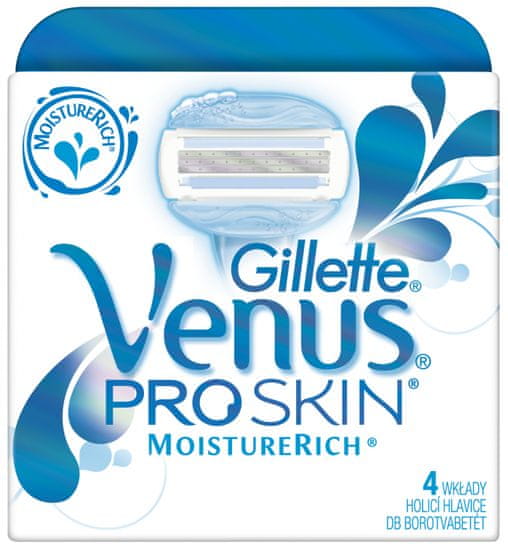 Gillette Venus ProSkin Moisture - 4 nadomestna rezila