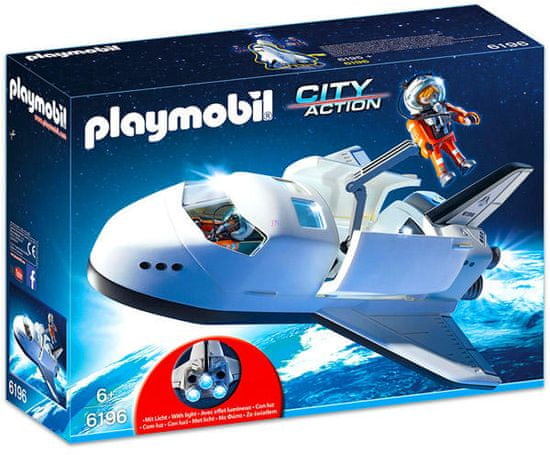 Playmobil raketoplan 6196