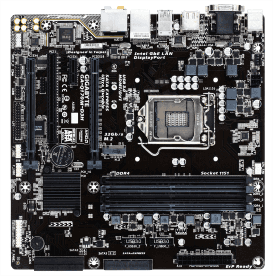Gigabyte matična plošča GA-Q170M, LGA1151, mATX