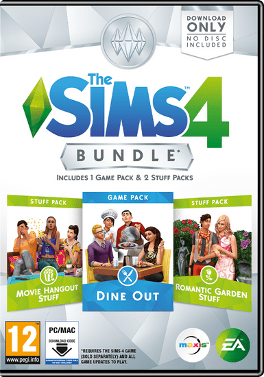 EA Games Sims 4 Bundle Pack 3 (PC)