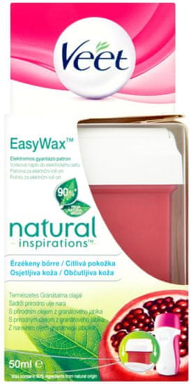 Veet Natural Inspirations polnilo za depilator EasyWax, 50 ml