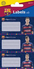 Barcelona FC etiketa za zvezek 9/1