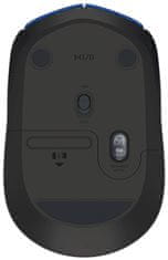 Logitech M171 Wireless optična miška, modra