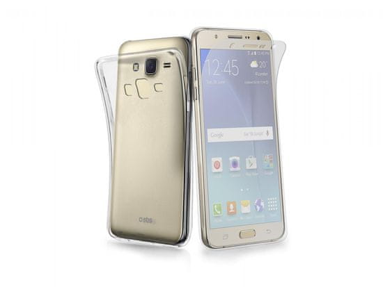 SBS ovitek in folija za Samsung Galaxy J7, prozorna